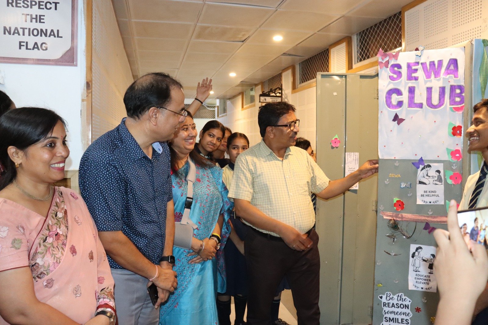 Community Outreach (Sewa Club) club activity at MPS International, Jaipur