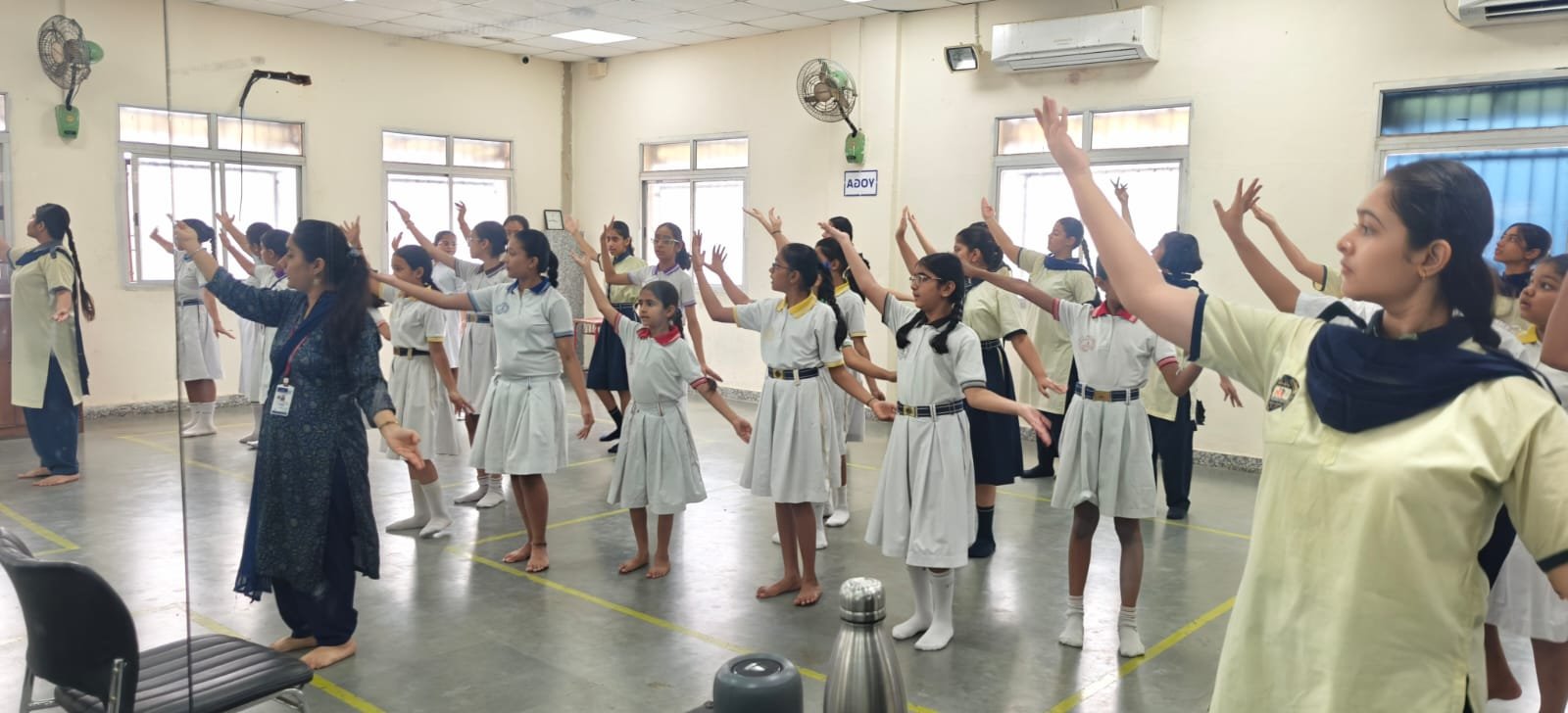 Dance Club club activity at MPS International, Jaipur