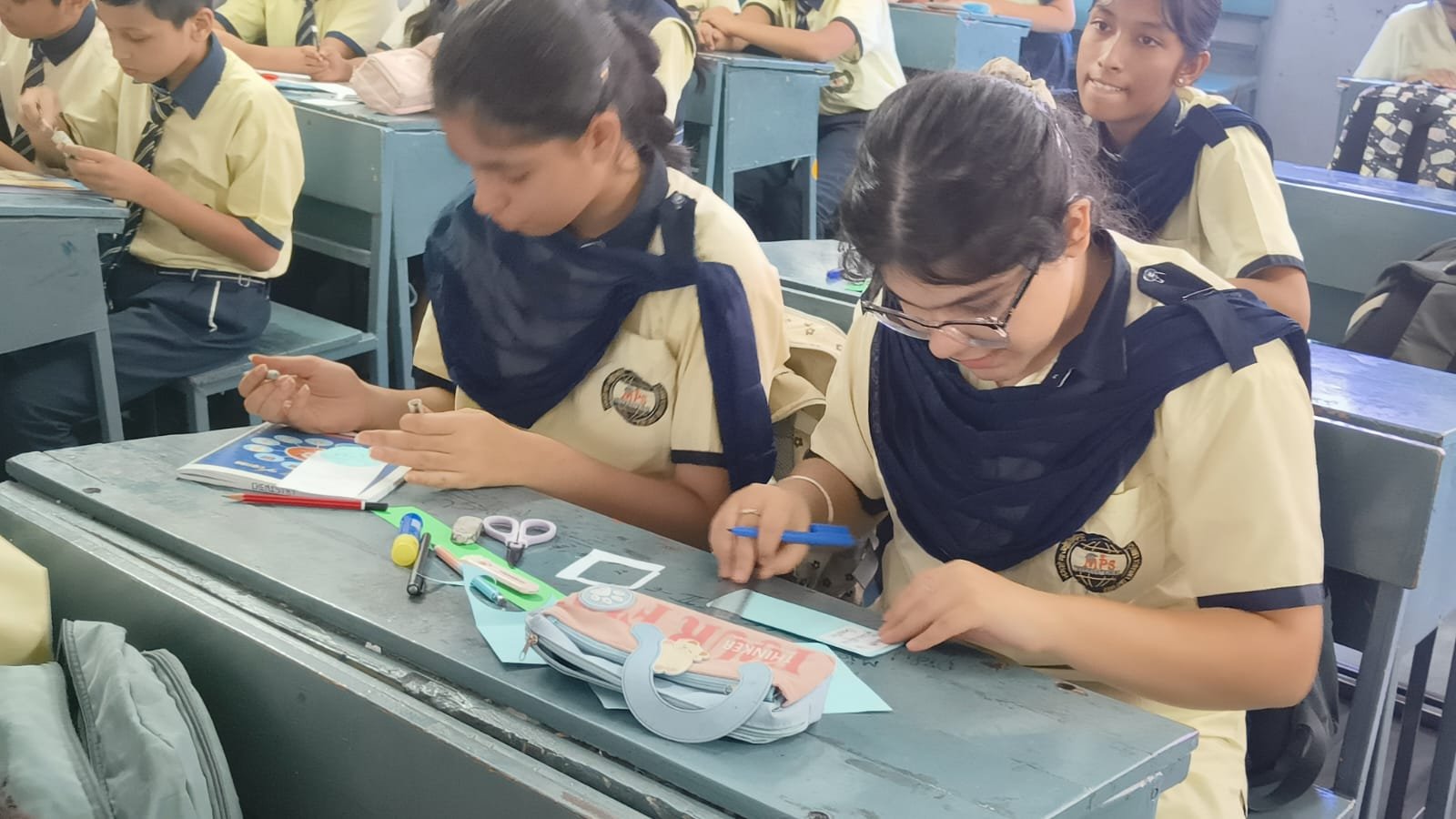 Eco and DIY Lab club activity at MPS International, Jaipur