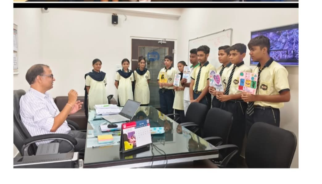 Interact club activity at MPS International, Jaipur