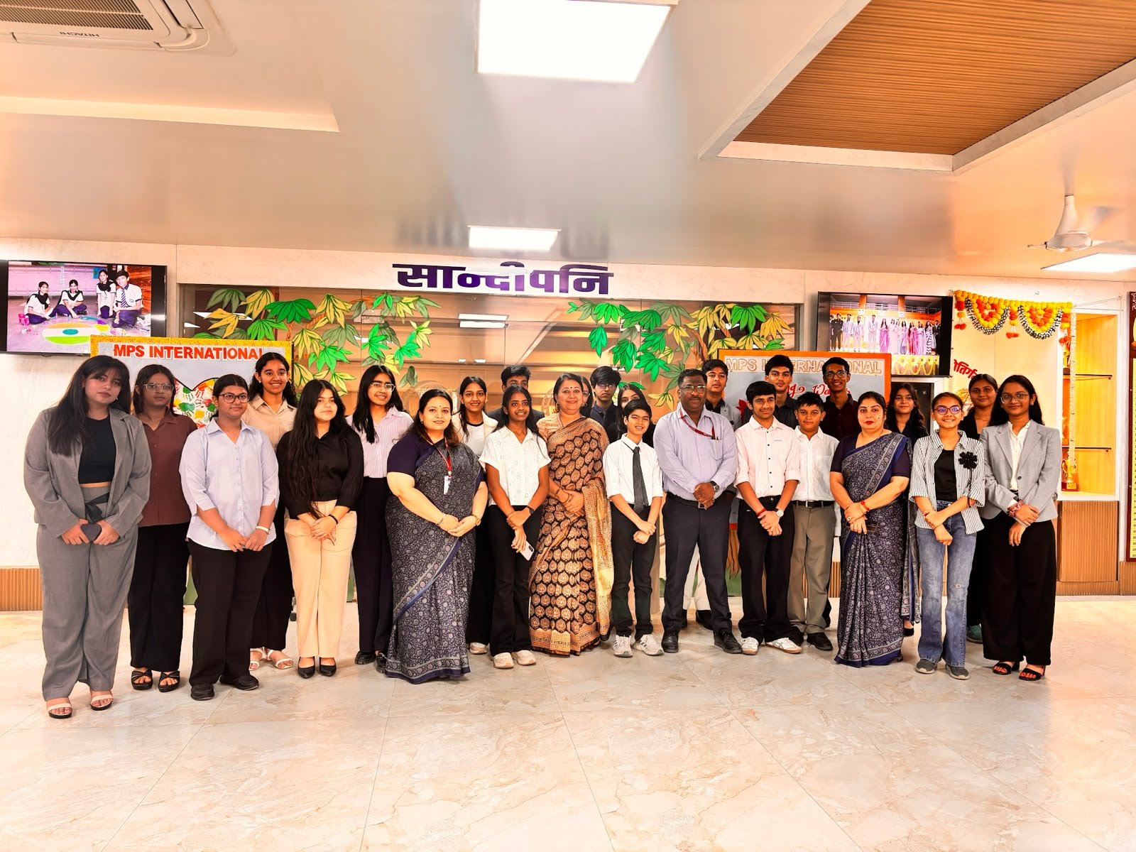 MUN club activity at MPS International, Jaipur
