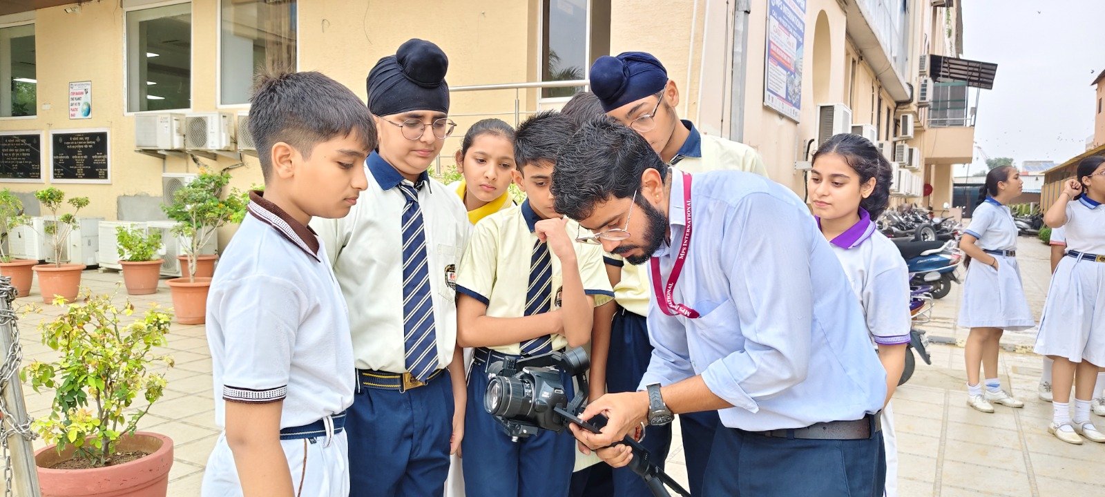 Photography Club club activity at MPS International, Jaipur