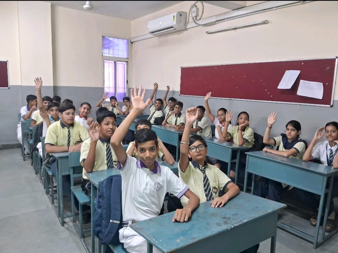 Quiz Club club activity at MPS International, Jaipur