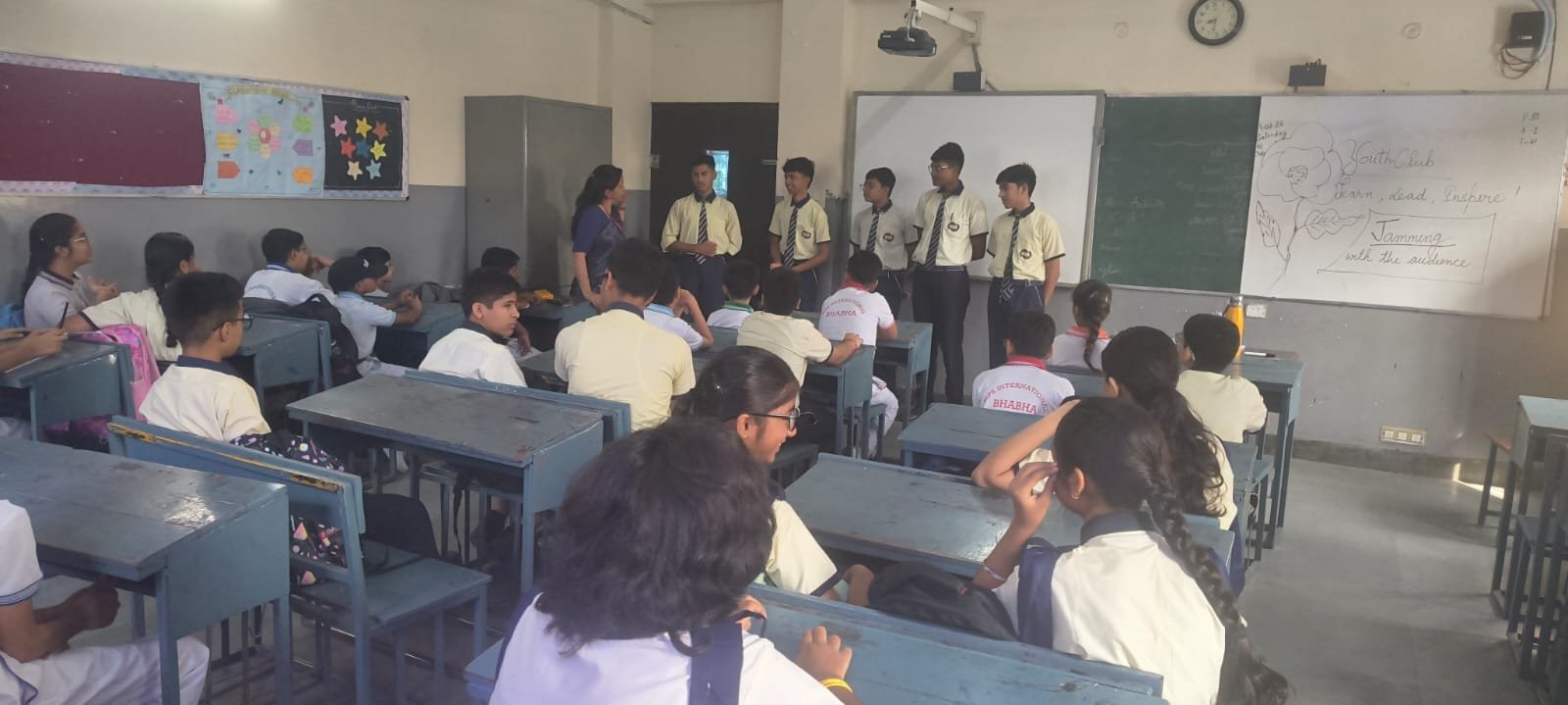 Youth Club club activity at MPS International, Jaipur